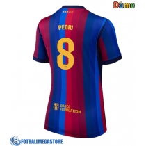 Fotballdrakt Dame Barcelona Pedri Gonzalez #8 Hjemmedrakt 2026-27 Kortermet